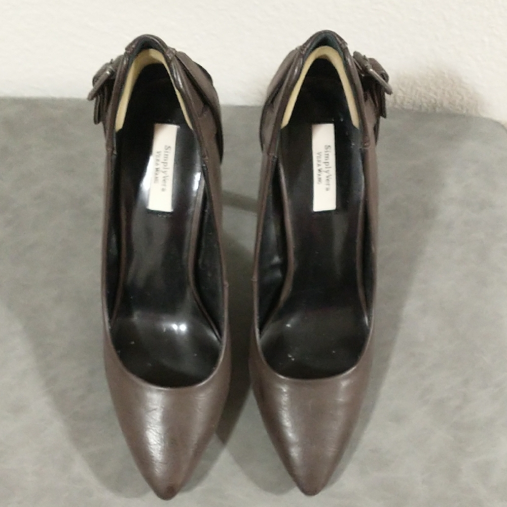 Simply Vera Vera Wang Brown Women's Heels
